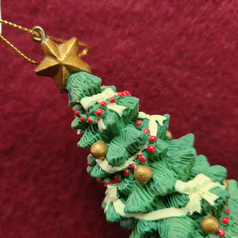 Vintage Avon Gift Collection 1997 Sparkling Icicle Ornament Tree Holiday Decor